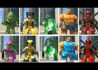 Lego Marvel Superheroes VS Lego Marvel Superheroes Remastered Comparison Side By Side