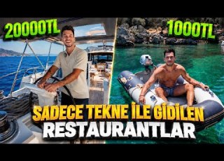 I VISITED RESTAURANTS ONLY ACCESSIBLE BY BOAT GÖCEK