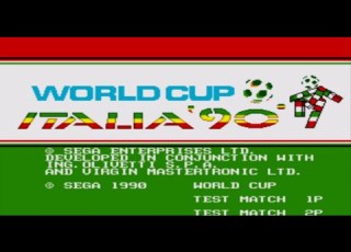  World Cup Italia 90 Winning Playthrough GENESIS MEGADRIVE