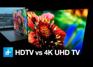  4K UHD TV Vs 1080p HDTV Side By Side Comparison