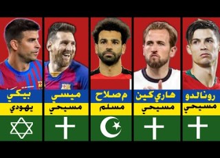 ديانات أشهر لاعبي كرة القدم الجزء الأول