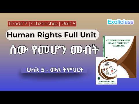 Human Rights Full Unit Grade 7 Citizenship Unit 5 All Concepts Explained Exoliclass