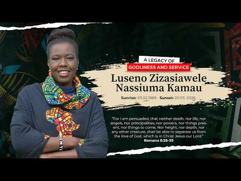 Celebrating The Life Of Luseno Zizasiawele Nassiuma Kamau 1989 2026