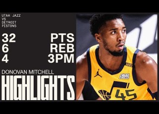 Spida SPECTACULAR Against Detroit UTAH JAZZ