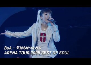  BoA 気持ちはつたわる BoA ARENA TOUR 2005 BEST OF SOUL