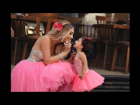 اجمل فديو عن الام وبنتها علي اغنية حبيبة امها من تصميمي