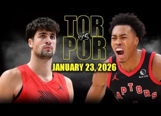  Toronto Raptors Vs Portland Trail Blazers Full Game Highlights January 23 2026 NBA Season