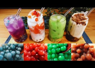  طريقة عمل كرات البوبا وتحضير مشروبات البابل تي Bubble Tea