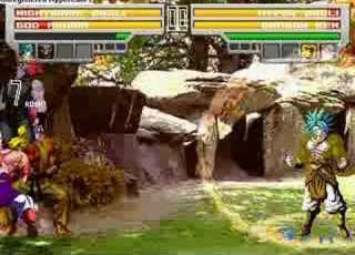 Mugen Nightmare Broly God Akuma Vs Dragon Ken Hyper Broly