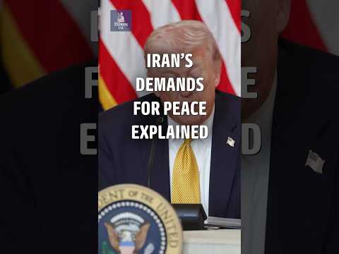 Iran S Terms For Peace Deal Explained News Politics Trump Iran Iranwar Israel Military Iran S Terms For Peace Deal Explained News Politics Trump Iran Iranwar Israel Military