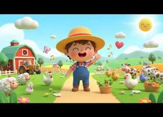  Cute Little Farmer Adventure مغامرة الفلاح الصغير للأطفال Arabic Nursery Rhyme