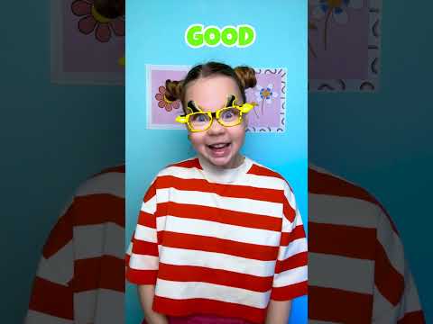 جيد أم سيئ درس ممتع للأطفال سلوك جيد أطفال أذكياء