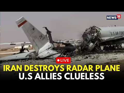 LIVE Iranian Missiles Strike US Radar Aircraft US Eyes In The Sky Lost Breaking Update