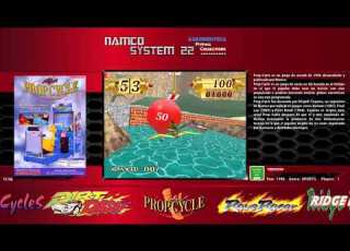 NAMCO SYSTEM 22 COLLECTION RETRO FE By Abandonteca ATTRACT MODE FE PLAYING RAVE RACER