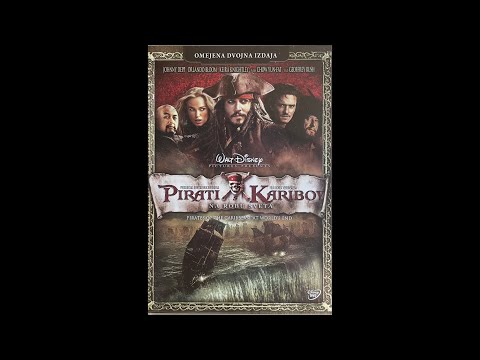 Opening Pirates Of The Caribbean DVD 2007 Both Discs
