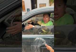 بن عمي يجرب الموتر لأول مرة