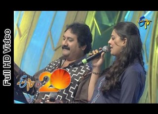  Mano And Geetha Madhuri Performs Mudine Palli Song In Bheemavaram ETV 20 Celebrations