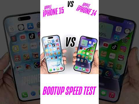 IPhone 15 Vs IPhone 14 Speed Test Iphone16 Iphone12 Speedtest