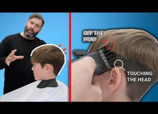  كيفية قص شعر الأولاد البرنامج التعليمي الأساسي حلاقة خطوة بخطوة للأطفال Boyshaircut