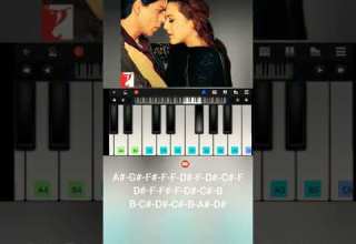 Do Pal Ruka Piano Tutorial Easy Lesson With Notes Veer Jaara Shorts Ashortaday