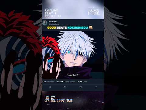 Gojo Beats Kokushibo Demon Slayer Fan Animation Demonslayer Shorts Gojo Beats Kokushibo Demon Slayer Fan Animation Demonslayer Shorts