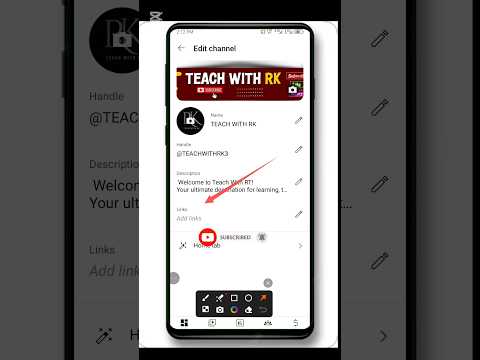 How To Add A Link With A YouTube Channel Shorts