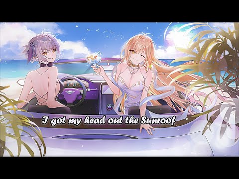 Nicky Youre Dazy Sunroof Sped Up Lyrics 8D Audio Nightcore USE HEADPHONES