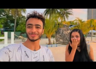  عن فرحه هبه مراتي لما عرفت اننا رايحين المالديف وبجد حققتلها حلمها تعالوا نشوف