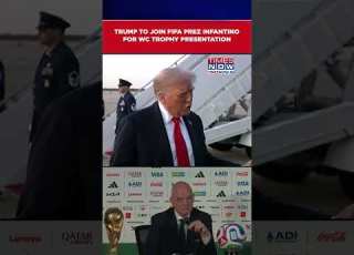 Trump To Join FIFA President Gianni Infantino For World Cup Trophy Presentation Shorts