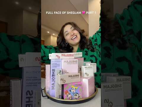 FULL FACE OF Sheglam Official PART 1 شو اكتر منتج حبيتوا من شي جلام SHEGLAMHAUL