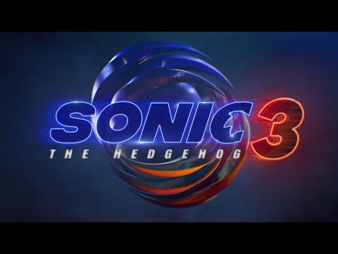 Sonic The Hedgehog 3 Title Treatment Reveal 2024 Movie
