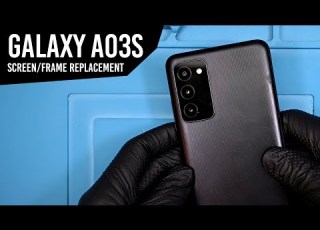  Galaxy A03s A037U Screen Replacement Frame Swap Teardown Guide