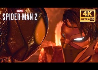 Black Suit Spider Man Vs Wraith Boss Fight Marvel S Spider Man 2 4K 60FPS