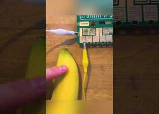  This Instrument Makes Music Using Bananas
