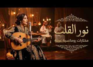 Arabic Tarab Music نور القلب مختارات رومانسية عربية