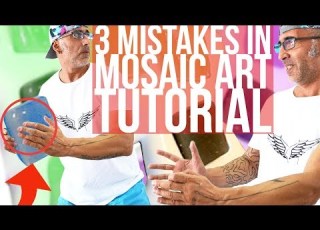 3 Common Mistakes In Mosaic Art Tutorial Videos Mosaic Art For Beginners