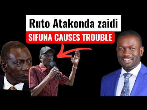 Sifuna To Finish Ruto Politically Before 2027