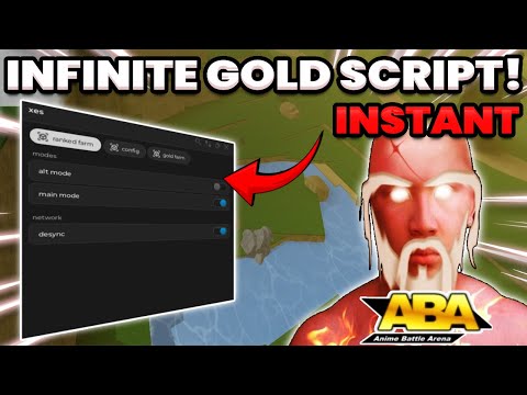 جديد مزرعة ذهب ABA AFK سكريبت ذهب لا نهائي فولت إكسكيوتور