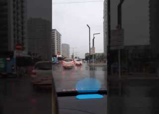  جولة بالسيارة في يوم ممطر بفرنسا الشتاتاتاتا الكمالة من عندكم