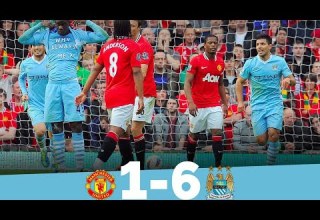 Manchester United 1 6 Manchester City Unforgettable Match