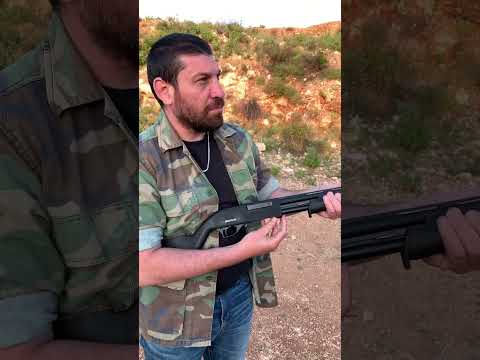 تجربة بمب اكشن ديريا Derya Pump Action Shooting Test Gun Archeryhunting Hunting Shooting