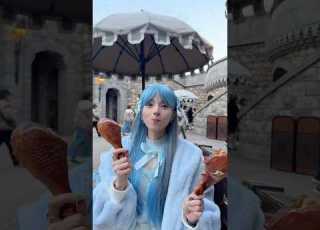 INDIAN GIRL EATING STRANGE JAPANESE MEAT Indian Japan Japanesefood Hindi Viral Food Shorts