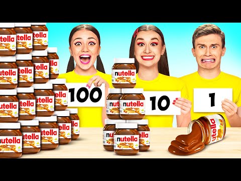 تحدي الغذاء من 100 طبقة من Olala