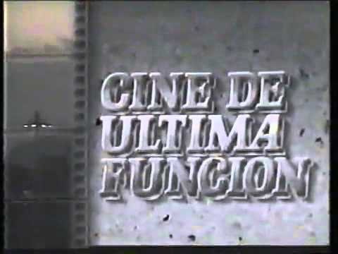 Cierre Cine De última Función