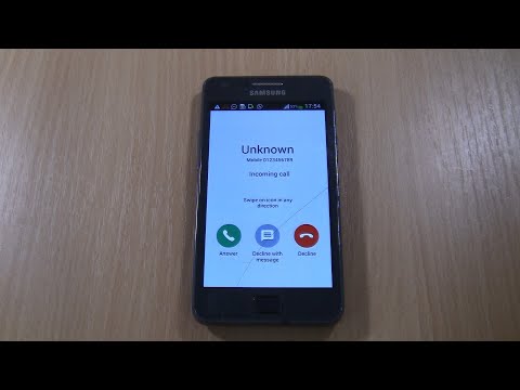 LG Q9 On Samsung Galaxy S II Plus Incoming Call Via Fake Call