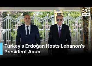 WATCH Turkey S Erdoğan Gives Grand Welcome To Lebanese President Joseph Aoun In Ankara AC1G