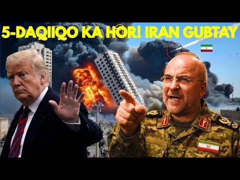 TOOS Iran Oo Duqeysay Xarunta Kiimikada Isrll Kala Carar KaTaagan Tal Aviv Iyo Warar Kale