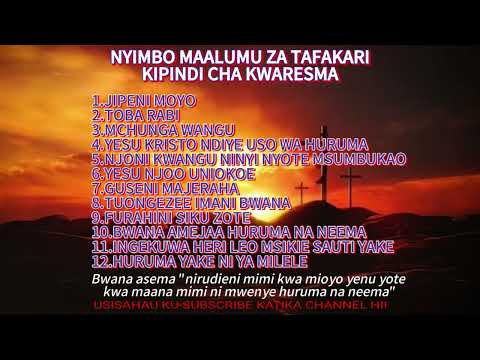 MIX MKUSANYIKO WA NYIMBO ZA KWARESMA NA TAFAKARI KANISA KATOLIKI 2025