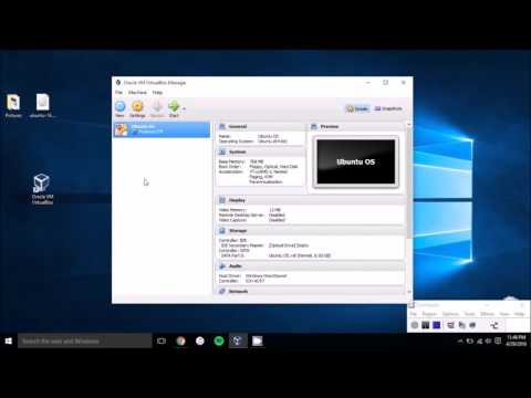How To Setup A Linux Virtual Machine With VirtualBox