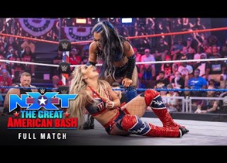  FULL MATCH Roxanne Perez Vs Thea Hail NXT Women S Title Match NXT Great American Bash 2024